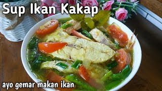 Simple & Fresh Snapper Fish Soup