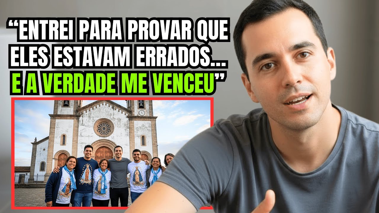 Me infiltrei numa igreja católica para provar que estavam errados... e terminei convertido