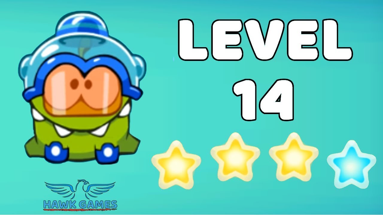 Cut The Rope: Time Travel - Level 11-14 [The Future] 4 Stars Walkthrough