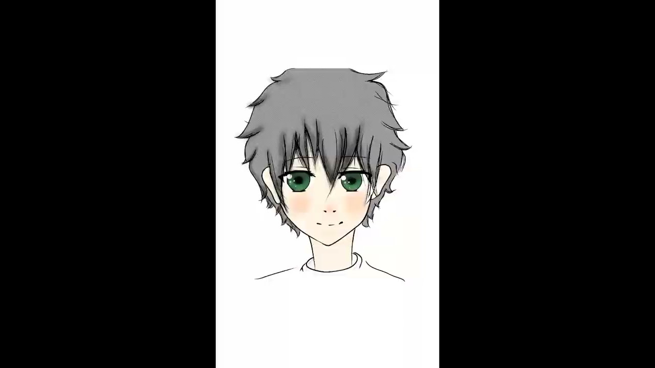 photo Outline Ibis Paint Drawings Anime Boy ibis paint x anime boy drawing youtube