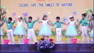 Dance performance by UKG students of St Mary's English Medium School, Udupi 2016