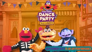 Furry Friends Halloween Dance Party Sep 16th 11:30am Performance Sesame Place Spooktacular 2023 4K