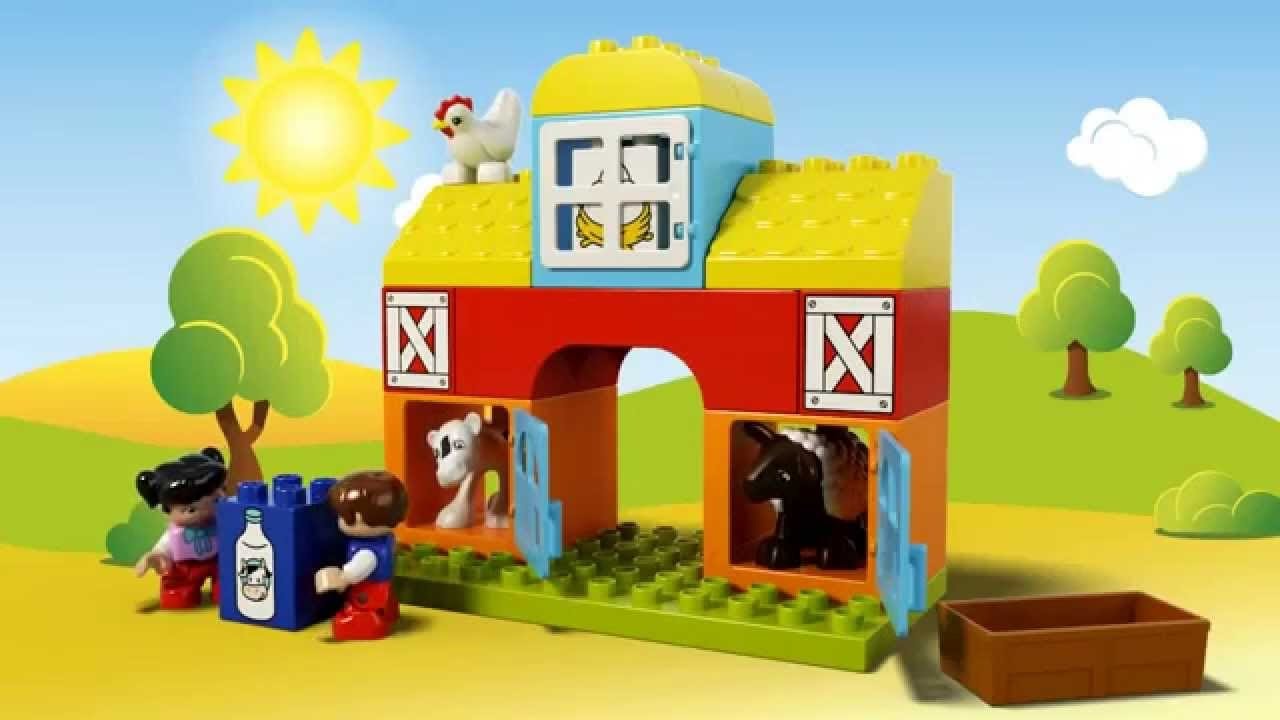 Лего Дупло Моя первая ферма. Lego Duplo My First Farm. 乐高得宝我第一次农场 - YouTube