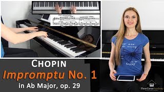 Q&A: Chopin - Impromptu No. 1 in Ab Major, op. 29. Piano Tutorial