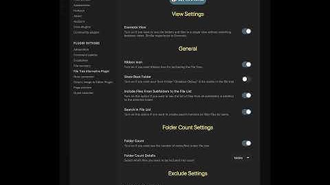 Obsidian File Tree Alternative - Evernote Like New Feature -