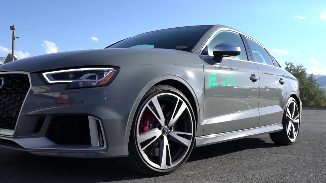 Stock Audi RS3 Quarter Mile Run by Integrated Engineering YouTube