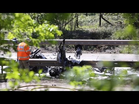 Family pulled to freedom moments before aircraft explosion in Wales