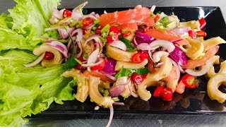 Resepi kerabu perut pedas dan masam || Rizal tomyam