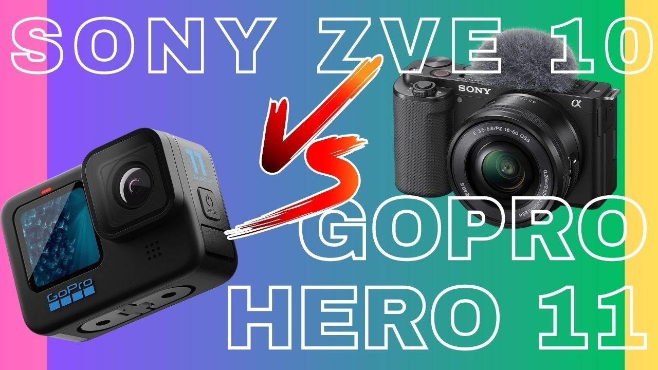 SONY VLOGCAM ZV-1 ＋ GoPro HERO10 本体 GoPro Hero 10 vs a Traditional Vlogging Camera (Sony ZV-1