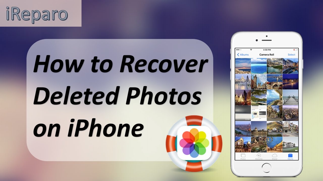 IPhone Photo Lost How To Recover Deleted Photos From IPhone 7 7 Plus 