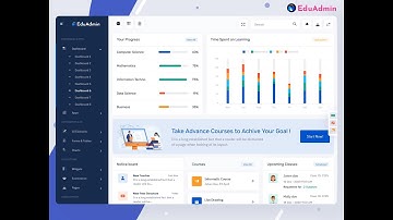 Eduadmin - Education Bootstrap 5 Admin Panel And Software Dashboard Design