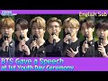 (Eng Sub) BTS gave a SPEECH at 1st Youth Day Ceremony🎆 제1회 청년의 날 기념식, 방탄소년단 연설 영문자막 버전.