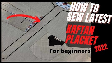 HOW TO SEW LATEST SENATOR PLACKET for beginners (2021/2022)