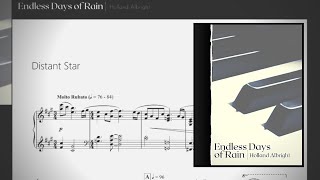 Endless Days of Rain 【Scrolling Sheet Music】 // piano solo album screenshot 3