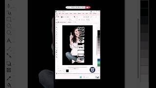 Text Masking In Coreldraw #trending #video #coreldraw