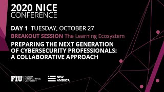 Preparing the Next Generation of Cybersecurity Professionals: A Collaborative Approach screenshot 1