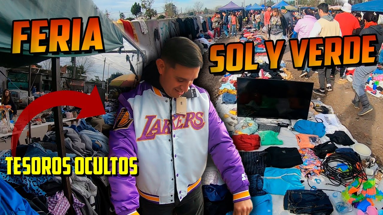 Feria SOL y VERDE la MAS BARATA donde la BASURA de algunos es EL TESORO para otros