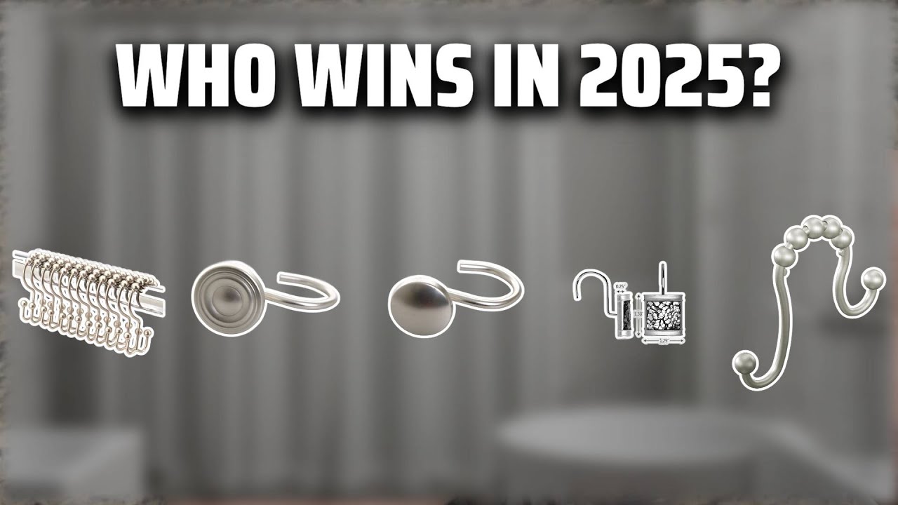 The Top 5 Best Shower Hooks in 2025 - Must Watch Before Buying! - YouTube
