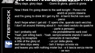 Glory Days - Bruce Springsteen Testo e Traduzione