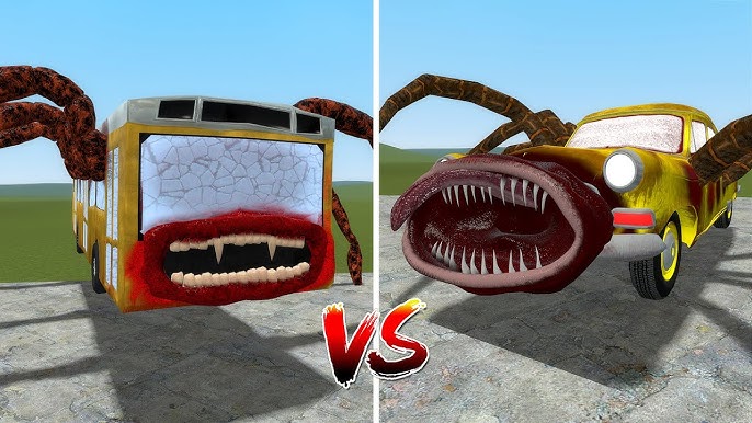 WHO IS THE STRONGGEST - Choo Choo Charles x Car Eater x Bus Eater x Builder  Bus Eater [Garry's Mod] 