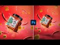 Product manipulation in photoshop  advertising poster design  social media post deisgn 