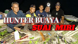 Hunting a Big Alligator Using a Rifle & Fishing Rod || Sungai Suai Niah Miri