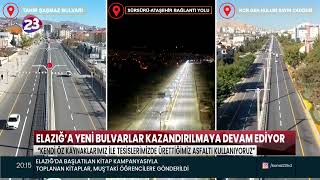 Basında Biz Kanal 23 - Elazığ Belediyesi Yol Genişletme Ve Modernizasyon Çalışmalarını Sürdürüyor