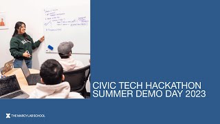 Civic Tech Hackathon: Summer Demo Day 2023 (Full Video)