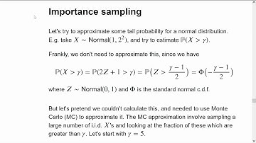 Importance Sampling