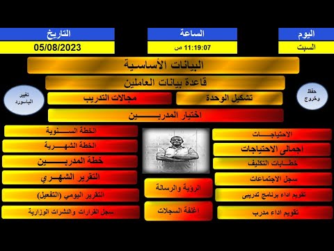 برنامج وحدة التدريب اليكترونى 100 الاصدار الثانى