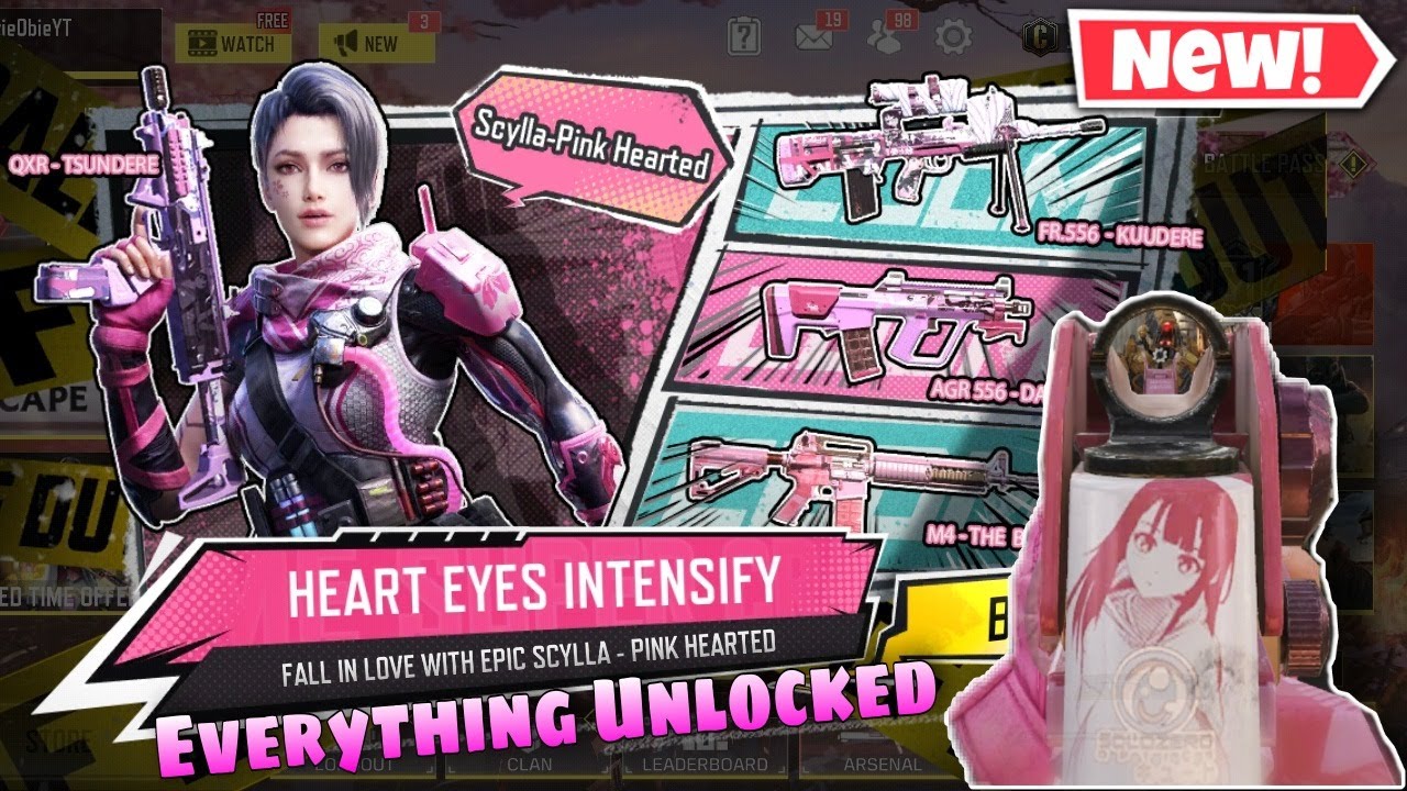 *NEW* Anime Super Crate Opening! Scylla & Every Skin Unlocked + Full Showcase Max Graphics CODMobile