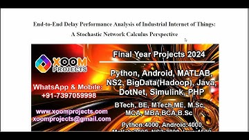 End to End Delay Performance Analysis of Industrial Internet of Things A Stochastic Network Calculus
