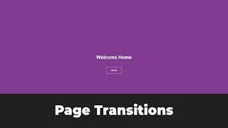 Create A Page Transition Effect In Javascript Tutorial