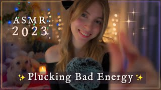 ASMR Plucking Negative Energy ✨ to start 2023 💖 [✓SUB] screenshot 5
