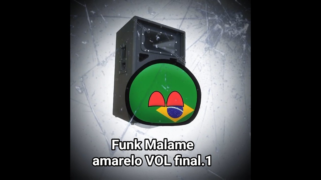 Funk MALAME AMARELO vol final.1 ||  #shorts #humor #countryballs