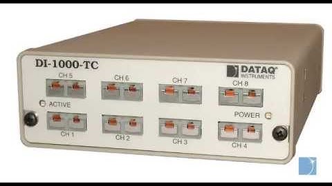 Introducing the DI-1000TC Thermocouple Data Acquisition System