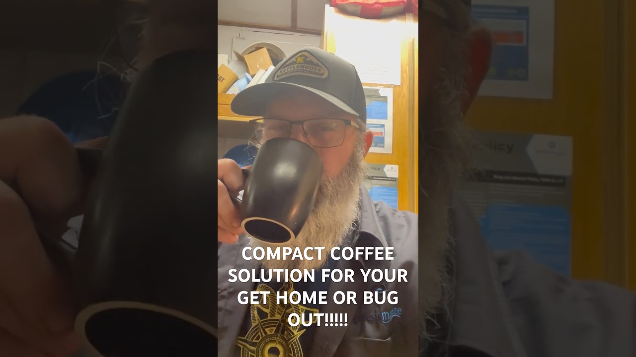 Компактное решение для приготовления кофе, которое идеально подойдет для вашей дорожной сумки!