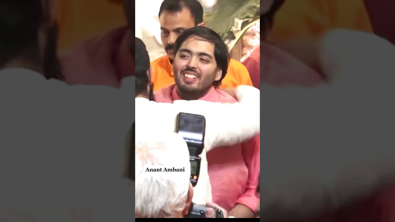 Young Anant Ambani’s Slim Look: A Rare Throwback! 💪