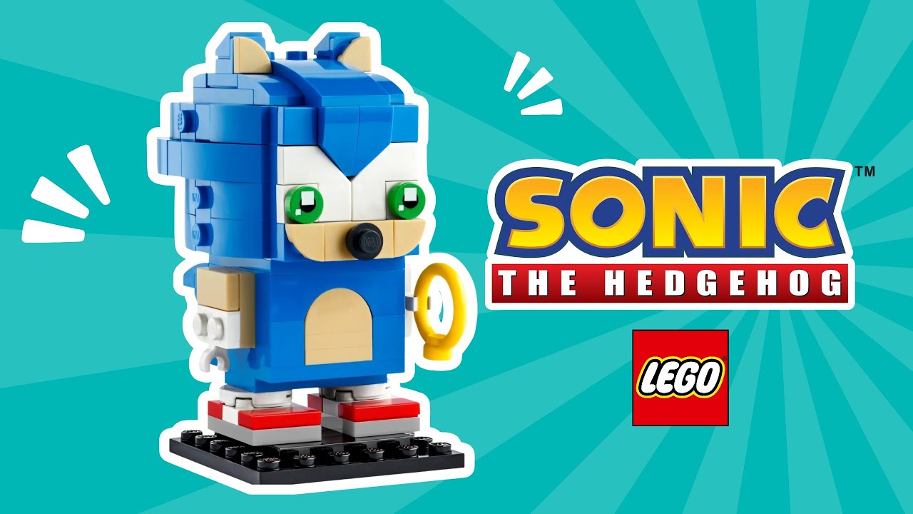LEGO Sonic BrickHeadz Speed Build 40627 
