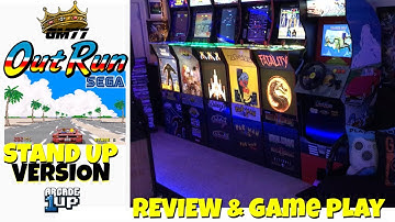 ARCADE1UP OUTRUN STANDUP VERSION REVIEW #outrun #arcade1up #sega #gamemom77