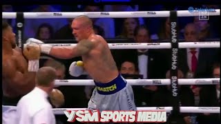 (😯😲😟) Oleksandr Usyk outboxes and Beats up Anthony Joshua!!!!!