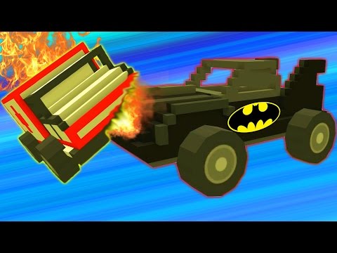 Видео: Blocky Demolition Derby #2 Игровой   про машинки танки тачки уничтожай соперника в гонках!!!