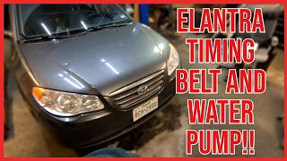 Hyundai Elantra (2006-2012): Water Pump and Timing Belt Replacement! Hyundai Elantra Water Pump Replacement