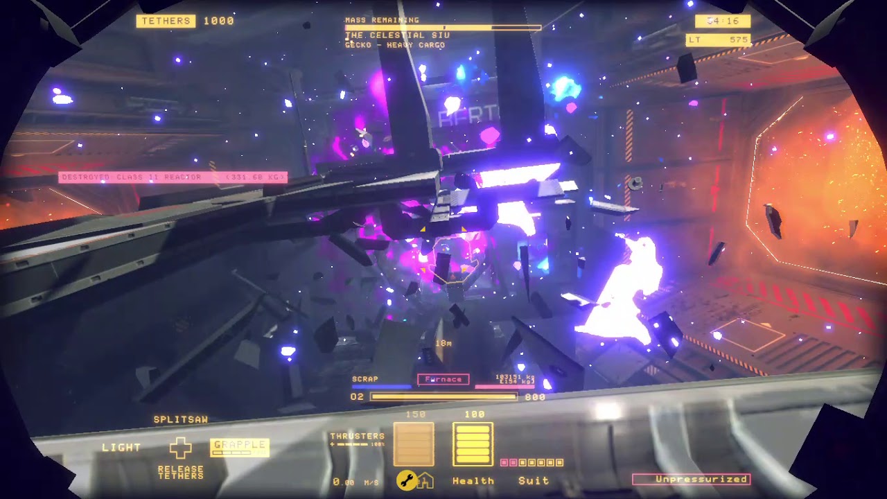 Hardspace: Shipbreaker Reactor Meltdown are fun