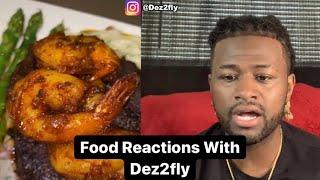 Food reactions with Dez2fly Pt.1 #food #foodie #foodreactions