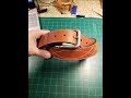 The anatomy and making of a nice leather belt