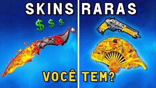 Top 13 Skins MAIS RARAS do VALORANT: Você Tem Alguma Delas?