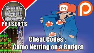 Camo Netting on a Budget - Cheat Code - How to Make Easy Camonetting