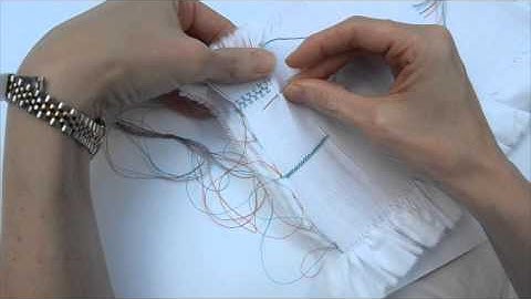 Smocking: The Wave Stitch