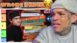 Matt Stonie - What Is The Best Fast Food Pizza?? Tier List Reaction